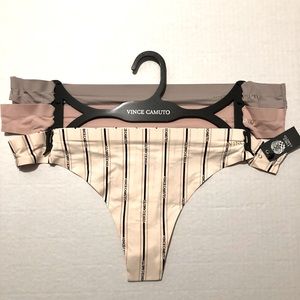Vince Camuto 3 pack thong Panties size medium